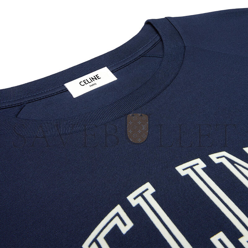Ce1i*e long sleeved t-shirt in cotton jersey rx0cc507z.07ow